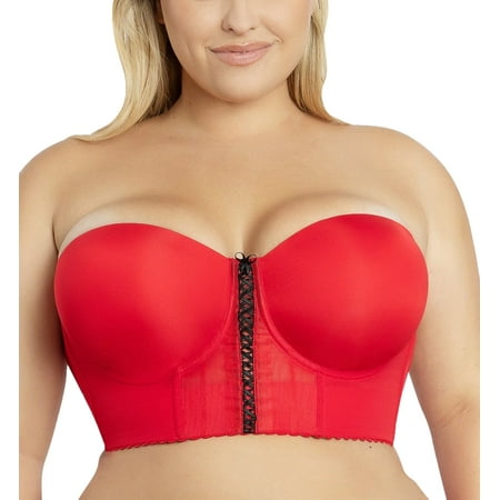 

PARFAIT Women s Shea Longline Strapless Bra - Racing Red - 34I