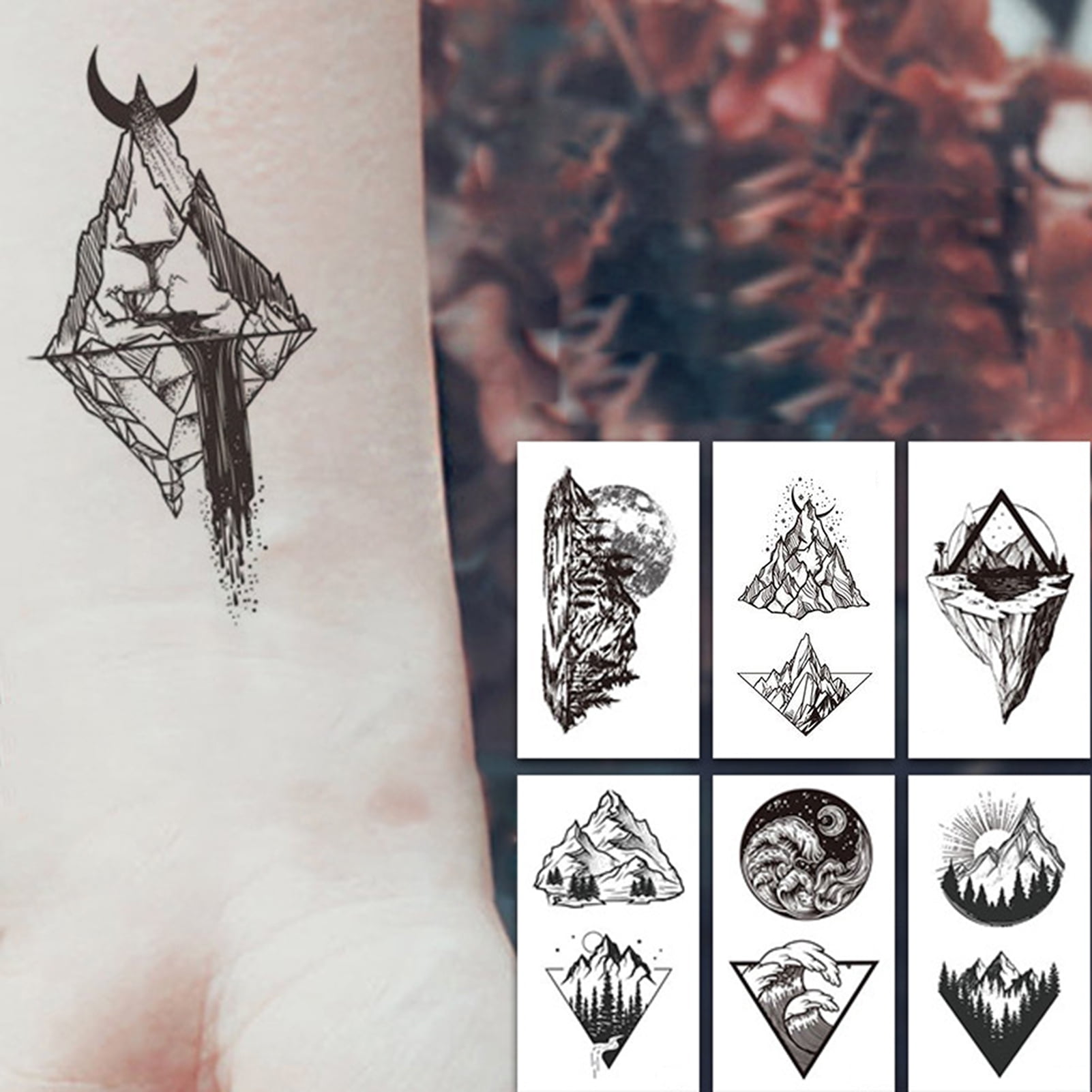 Taize Tattoo Stickers Waterproof Breathable Paper Popular Tattoo Decals for Shoulder - Walmart.com