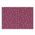 thumbnail image 1 of Magenta Cutting Board, Heart Valentine Days Lovers Love Concept, Decorative Tempered Glass Cutting and Serving Board, Small Size, Multicolor, by Ambesonne, 1 of 1