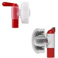 thumbnail image 4 of Dleader 1pc Outlet Tap Dosing Tap DN61 61mm Gardening Nutrient Solution Faucet For 15-60L Tank Plastic Canister Tap White/Red Home Decor, 4 of 10
