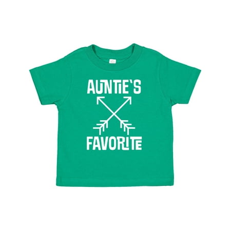 

Inktastic Auntie Favorite Niece Nephew Gift Toddler Boy or Toddler Girl T-Shirt