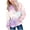 Purple, variant on larppty Cute Hoodies for Girls Tie Dye Oversized Pullover Sweatshirts Long Sleeve Trendy Shirts Preppy Clothes (Yellow,5-6 Years)