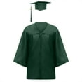 thumbnail image 4 of 2025 Girls Boys Kindergarten Graduation Cap and Gown with Tassel Green Cap and Gown Graduation, 4 of 8
