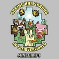 thumbnail image 2 of Womens Minecraft Spring Has Sprung T Shirt, 2 of 4