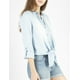 thumbnail image 3 of Blusa camisera mezclilla con nudo AMAD Casual para mujer Talla S, 3 of 5