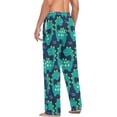 thumbnail image 5 of GZHJMY Dinosaur Pajama Pants for Men, Lounge Pants Lightweight Men Pajama Bottoms with Drawstring Pockets, Christmas New Year Birthday Gifts, Medium, 5 of 6