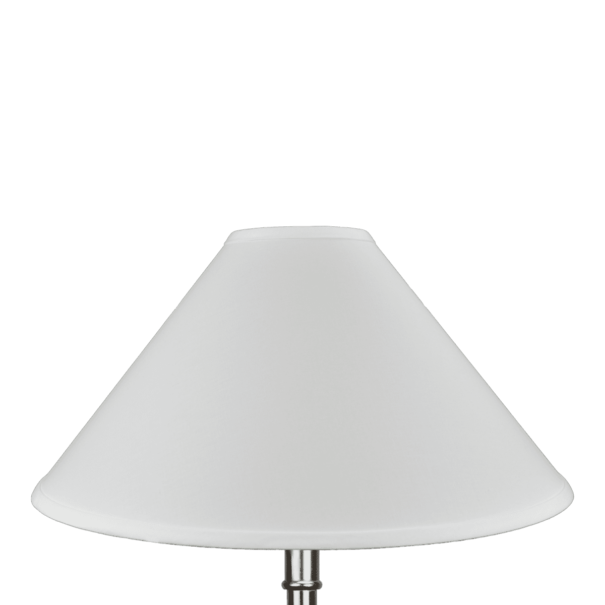 Fenchel Shades | 5" Top Diameter x 20" Bottom Diameter x 12 Slant, (Washer/Spider Attachment) Empire Lamp Shade - (Linen White)