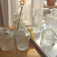 thumbnail image 7 of TINANA Glass Vases, Clear Bud Vases in Bulk, Set of 10 Small Vases for Centerpieces, Mini Glass Vintage Vases for Wedding Decorations, Home Table Flower Decor, 7 of 7