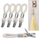 thumbnail image 1 of piezas con soporte para paños de cocina colgante, soporte para toallas de cocina de metal con anillo para colgar, 1 of 5
