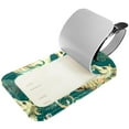 thumbnail image 2 of Square 2Pack PU Leather Seahorse Cruise Luggage Tag with Privacy Cover and Name ID Tag for Travel Handbags Backpacks Luggage Tags, 2 of 6