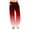 Red, variant on Wiyuqeen Women's Casual Gradient Linen Pants Tie Dye Drawstring Waist Lounge Pants Summer Pants for Women Straight Leg Trousers with Pockets