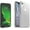 Stardust Silver Flake/Clear, variant on OtterBox Symmetry Clear Series Case for iPhone XR Only - with Zagg Glass Elite Clear Screen Protector - Non-Retail Packaging - Stardust Silver Flake/Clear