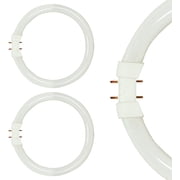 (Pack of 2) FC22T5 9" T5 Fluorescent Circline Bulbs  22W, 2GX13 Base, 3500K Neutral White