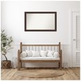 thumbnail image 6 of Amanti Art Custom Wall and Bathroom Mirror (28.5 x 46.5 in.), Lara Bronze Frame, 6 of 7