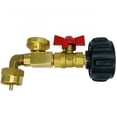 thumbnail image 5 of YK41-B Propane Tank Filler Adapter with Acrylic Connection, Nightlight Indicator & Ball Valve – Durable, Versatile Gas Transfer Tool for North American QCC Cylinders, Ideal for Domestic & Industrial, 5 of 5