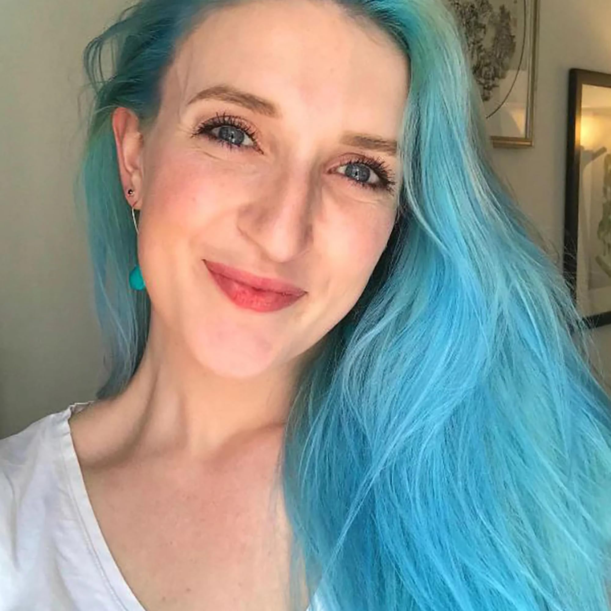 Overtone Semi Permanent Haircolor Color Depositing Conditioner, Pastel Teal, 8 oz