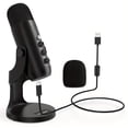 thumbnail image 3 of SNNROO Micro USB Plug&Play Connectivité PC/&5 Sans Couture avec Commandes Audio Intégrées - Idéal pour les Jeux, Balados, YouTube (Noir), 3 of 7