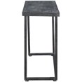 thumbnail image 4 of Convenience Concepts Console Laredo en Bois Noir et Métal, 4 of 5