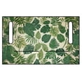 thumbnail image 4 of Uorisanigo Golf Cart Seat Cover for 2 Person Seats, Golf Club Car Accessories, Non-Slip Hawaiian Palm Leaf Golf Cart Seat Towel Blanket with 4 Pockets, for Golf Lovers, 4 of 7