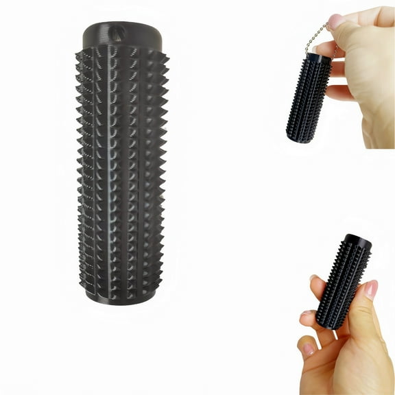 Portable 3D Printed Sensory Stimulation Stress Relief Toy, A Mini Stress-relieving Keychain Pendant With A Spiky Texture