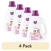 (4 pack) Parent's Choice Baby Liquid Laundry Detergent, 100 fl oz, 64 Loads