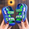 thumbnail image 1 of Sandalias de verano para niños, zapatos antideslizantes para cubrir la cabeza, zapatos de playa con parte inferior de PVC, calzado deportivo para niños grandes para bebés, 1 of 5