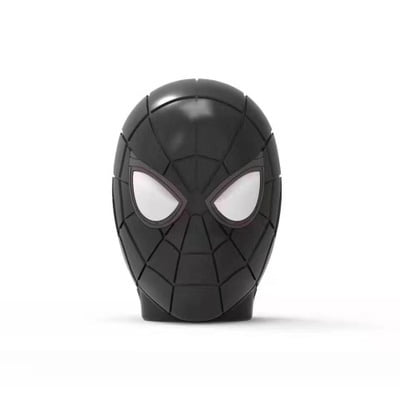 Armored Warrior Bumblebee Iron Man Bluetooth Speaker Creative Cartoon Gift Small Speaker Spider-Man Black