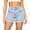 #03 Light Blue 【Mix, Match & Rotate: Stock Up on Daily Colors】, variant on Women's Cotton Loose Straight Leg Pants with Pocket, Mid Elastic Waist Drawstring Soft Stretchy, Casual Lounge Dressy Business Pants for Women Summer | VerBelle,Blue M