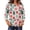 CJK36-Multicolor, variant on Lumtrix Vintage Christmas Shirts For Women Long Sleeve Dressy Casual Graphic Crewneck Xmas Party Dress Vermilion M