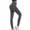 Gray, variant on RYDCOT High Waisted Leggings for Women Tummy Control Buttery Soft Yoga Pants Womens Gym Workout Running Leggings White