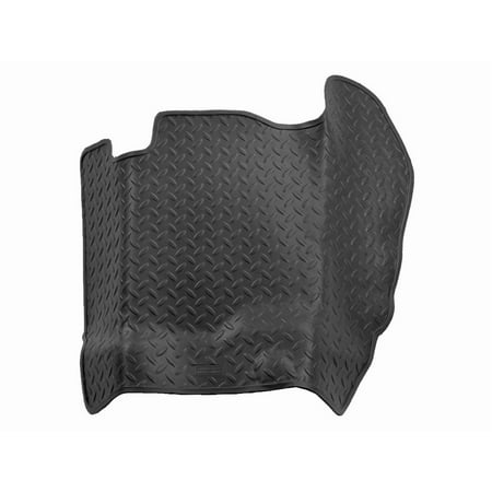Husky Liners Classic Style Center Hump | Fits 1999 - 2006 Chevrolet Silverado & GMC Sierra 1500 Ext Cab (01-07 Extended & Crew Cab, 2007 Classic Body Only) | Center Hump, 1-pc Black - 82241