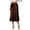 Brown, variant on Womens Midi Skirt Short Satin High Waist Skirt, Premium Simulated Silk Skirt for Petite Women,White XS