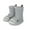 Gray, variant on asdoklhq Girl's Shoes,Toddler Baby Boys Girls Waterproof Shoes Floral Boots Hiking Outdoor Shoes