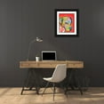 thumbnail image 3 of Dean Russo Collection 26x32 Black Ornate Wood Framed with Double Matting Museum Art Print Titled - Dogs Speak, 3 of 4