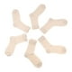 thumbnail image 3 of mujeres calcetines casuales 6 Pares De Calcetines Casuales Transpirables Para Mujer Elásticos Florales Con Volantes De Encaje Caqui Caqui Magideal mujeres calcetines casuales, 3 of 7