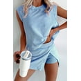 thumbnail image 2 of Women's Myosotis Mineral Wash 2-Piece Tank Top and Split Skirt Set - [ZhiHiMeRi] | (US 12-14)L, 2 of 7