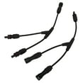 thumbnail image 4 of Solar Panel Y Branch Parallel Cable, Solar 2 To 1 Adapter PPE UV Proof Easy Wiring 2 Pcs  For Industrial, 4 of 8