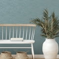 thumbnail image 4 of Mephi Teal Grasscloth Wallpaper, 4 of 5