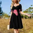 thumbnail image 4 of ¡Labios! Vestido sin mangas de verano para mujer, traje de noche, ropa para mujer., 4 of 7