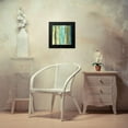 thumbnail image 4 of King 12x12 Black Modern Framed Museum Art Print Titled - Patina Stripes II, 4 of 5