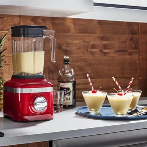 Batidora De Pedestal KitchenAid 4.2L 10 Vel Licuadora KitchenAid 1.4L 3 Vel Combo Rojo Walmart en linea
