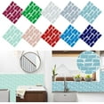 CAC10 Sheet Peel and Stick Wall Tile Self Adhesive Subway Wall Tiles