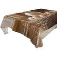 thumbnail image 4 of BZSMCE Square Tablecloth Cut Chicken Baby Stand on Basket Pattern Tableclothes, 4 of 9