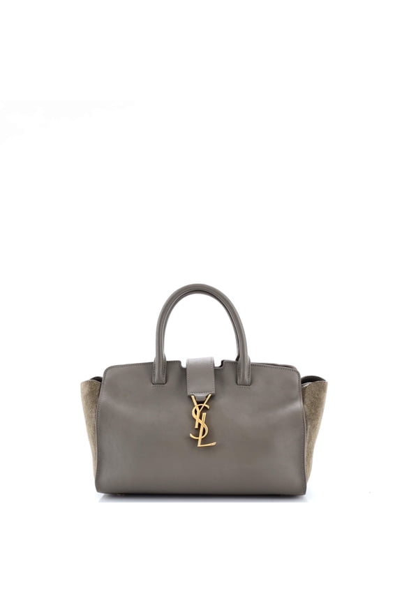 Pre-Owned Monogram Cabas Downtown Leather with Suede Baby By Rebag