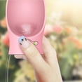 thumbnail image 4 of Dispensador De Agua Yinane Botella A Prueba De Fugas Para Mascotas Rosa Rosado, 4 of 8