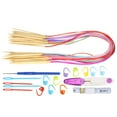 thumbnail image 1 of 18Pcs Circular Needle DoublePointed Bamboo Color Tube Needlework Tool with Accessories Pack(80cm Accessories Pack ), 1 of 14