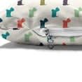 thumbnail image 4 of Dog Lover Pet Bed, Colorful Scottish Terrier Silhouettes Polka Dot Backdrop Purebred Animal Pattern, Resistant Pad for Dogs and Cats Cushion with Removable Cover, 24" x 39", Multicolor, by Ambesonne, 4 of 4