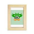 thumbnail image 1 of Rio Brasil carnaval barba Escritorio de madera Arte Pintura 5x7 pies Marco de foto, 1 of 4