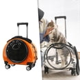 thumbnail image 2 of Transportín rígido para gatos Sunnimix Caja de la carretilla, 2 of 7