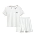 thumbnail image 2 of Shachafan Girls Outfits Set Soft Short Sleeve Pajama Set Comfortable Kids Loungewear For Daily Wear And Relaxation Kids Sweatpants Girls, 2 of 3